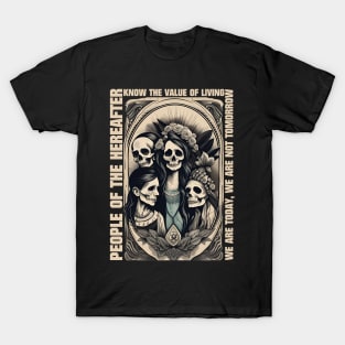 skull and dead people graphic design ironpalette T-Shirt